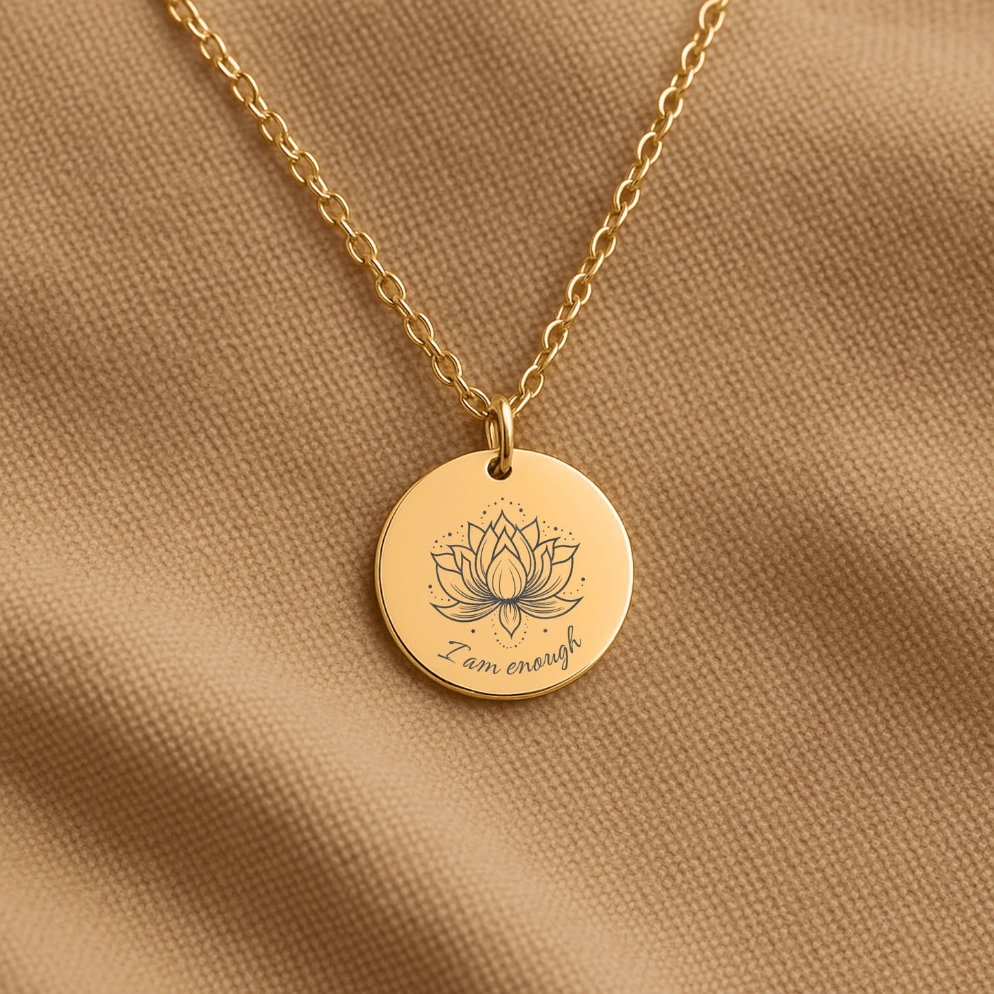 I am enough 🌸 - Betekenisvolle affirmatieketting