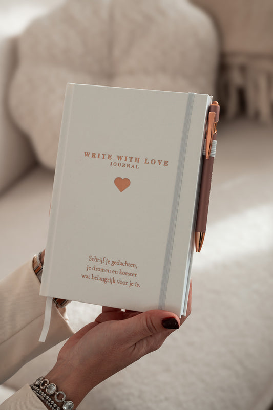 Write with Love Journal – voor zelfliefde, rust & herstel