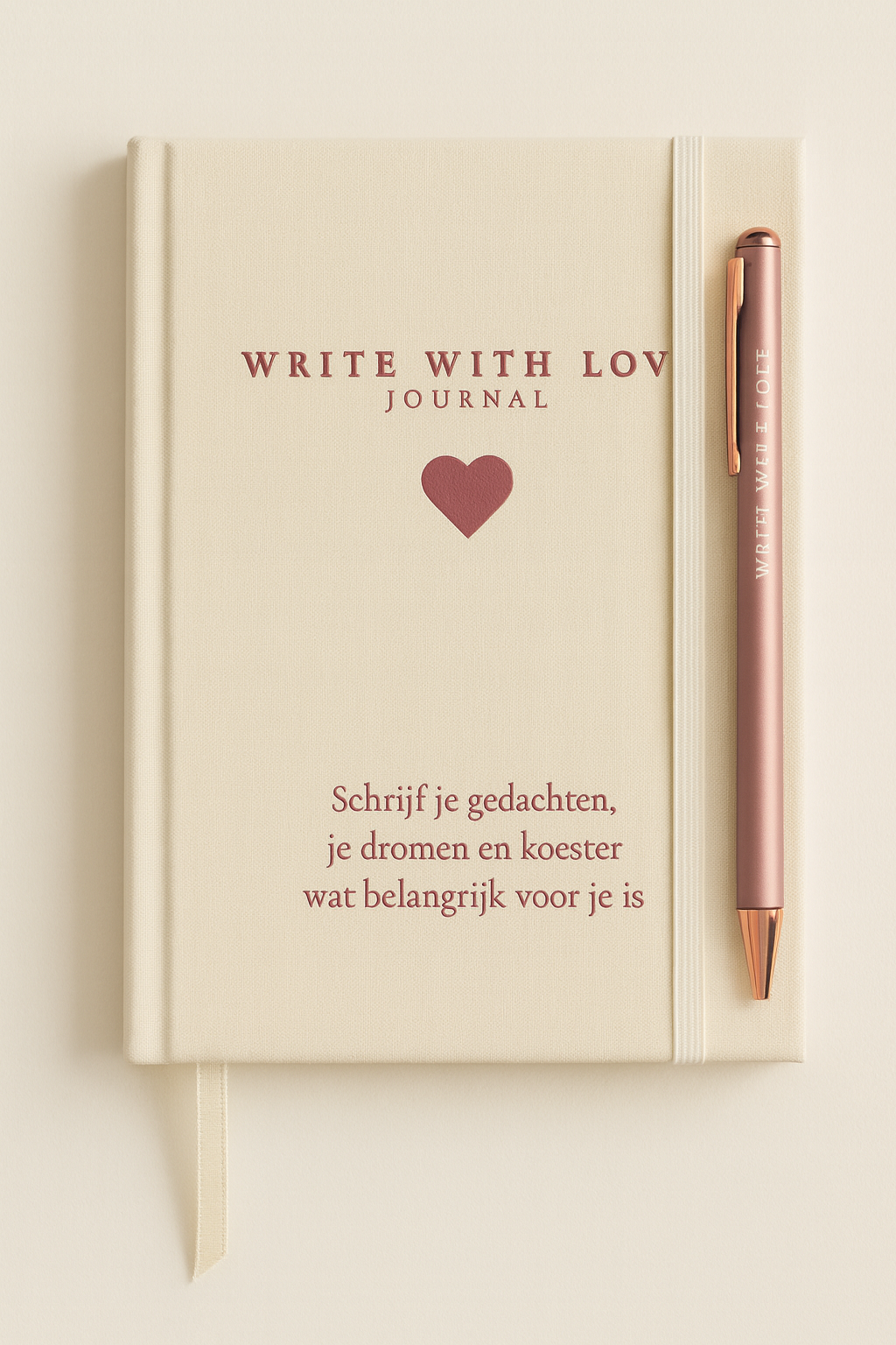 Write with Love Journal – voor zelfliefde, rust & herstel