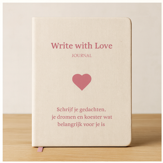 Write with Love Journal- jouw journal voor zelfliefde & persoonlijke groei